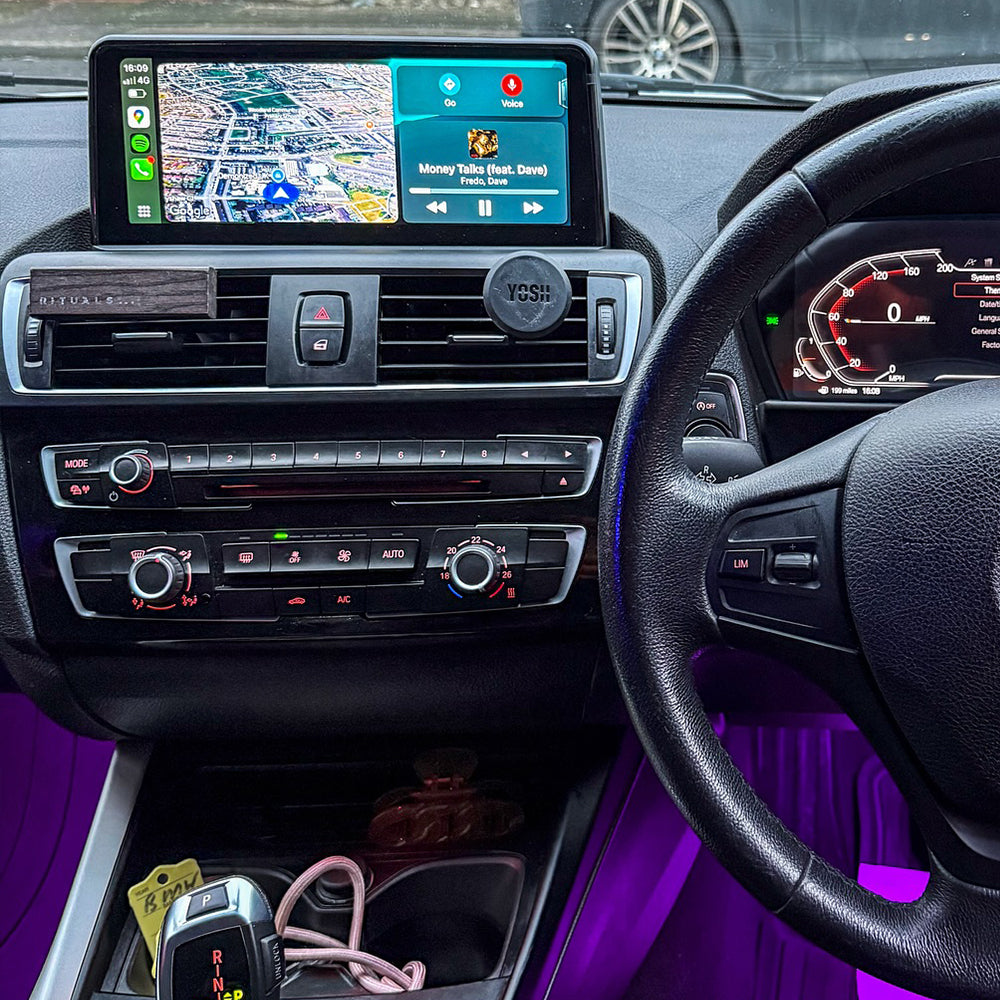 10.25" 1920*720 Car Replacement Radio Display Android 15 for BMW 1 2 series F20 F21 F22 NBT 2013-2017,Wireless CarPlay Android Auto