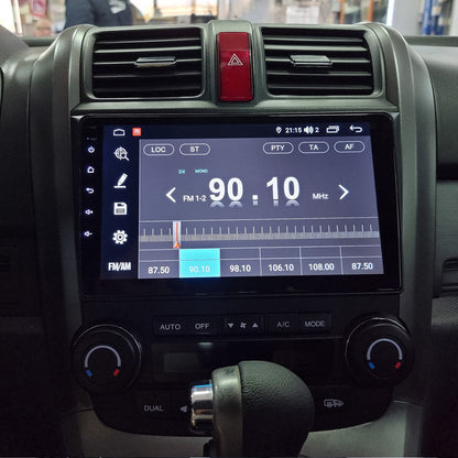 Android 16 Car Radio for Honda CRV 2006-2011 Touch Screen Stereo with Carplay Android Auto Bluetooth WiFi GPS Navigation FM Radio Multimedia Player Head Units Split Screen WiFi SWC