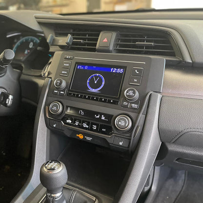 Android 16 Car Stereo Radio for Honda Civic 2016 2017 2018 2019 2020 with Carplay Android Auto 9 Inch Touch Screen Bluetooth Car Radio with GPS Navigation WiFi Multimedia Player