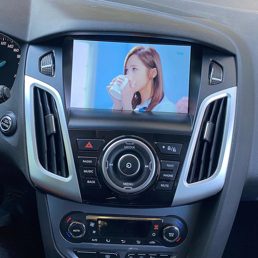 Android Auto Radio Carplay Ford Focus 3 MK3 2011-2019 9-Inch Touch Screen Car Stereo Bluetooth 5.0 GPS Navi for Car Multimedia Player