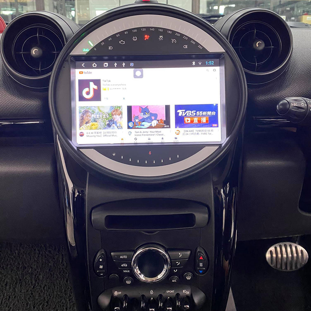 Android 16 Car Radio For BMW MINI COOPER Countryman R56 R60 2007-2014 Android GPS navigation Multimedia Video Player Auto Radio