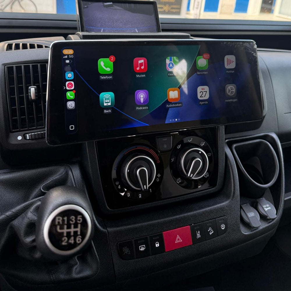 12.3 Android Car Radio For Fiat Ducato Citroen Jumper Peugeot Boxer 2005-2024 Auto Carplay Android Auto smart Car Systems Screen