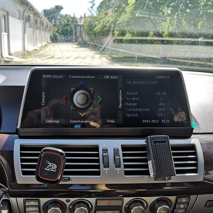 10.25'' Android 16 Screen BMW 7 series E65 E66 Navigation GPS support iDrive Carplay Android Auto Multimedia AutoRdio Stereo Radio Upgrade