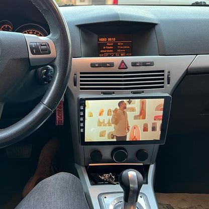 For Opel Astra H 04-14 GPS Navigation Car Multimedia Player Android 16 Stereo Sat Nav Radio 9''Head Unit Receiver Support SWC Carplay Bluetooth Android Auto Reverse Camera+Backup Camera