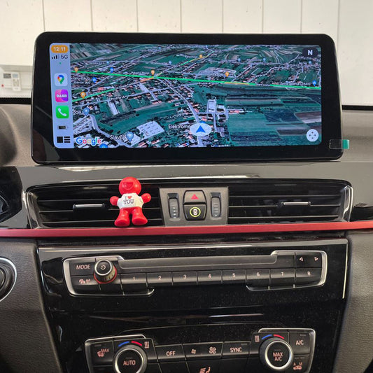 Android Navigation Unit For BMW X1 F48 NBT 2016-2017 Android 16 12.3" Touch Screen With Built In Apple CarPlay Android Auto Upgrade Stereo AutoRadio Head Unit
