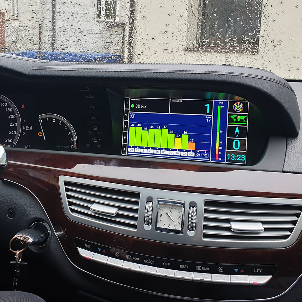 9" Ecran ANDROID 15.0 For MERCEDES BENZ S CLASS W221 CL W216 2006-2013 CARPLAY RADIO Autoradio DVD GPS Navigation Multimedia Stereo WiFi 4G LTE