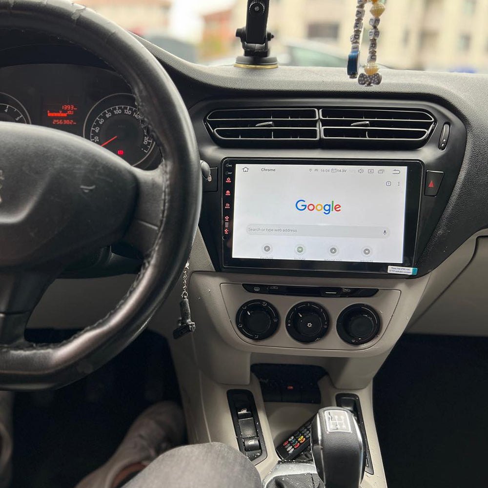 For Peugeot 301 for Citroen C-Elysee 2014-2018 Android 13 Stereo IPS Touch Screen Build in Wireless carplay Android Auto Bluetooth GPS Navigation