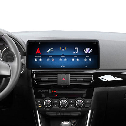 12.3 inch Touch Screen Apple Carplay in Mazda Cx-5 2013 2014 2015 Android Radio Head Unit Stereo Upgrade Android Auto