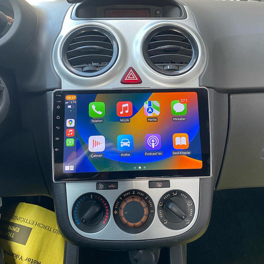 Android 16 for 2006-2011 OPEL Corsa HD Touch Screen Radio Head Unit with GPS Navigation Audio system Bluetooth Music USB WIFI Wireless CarPlay Android AUTO