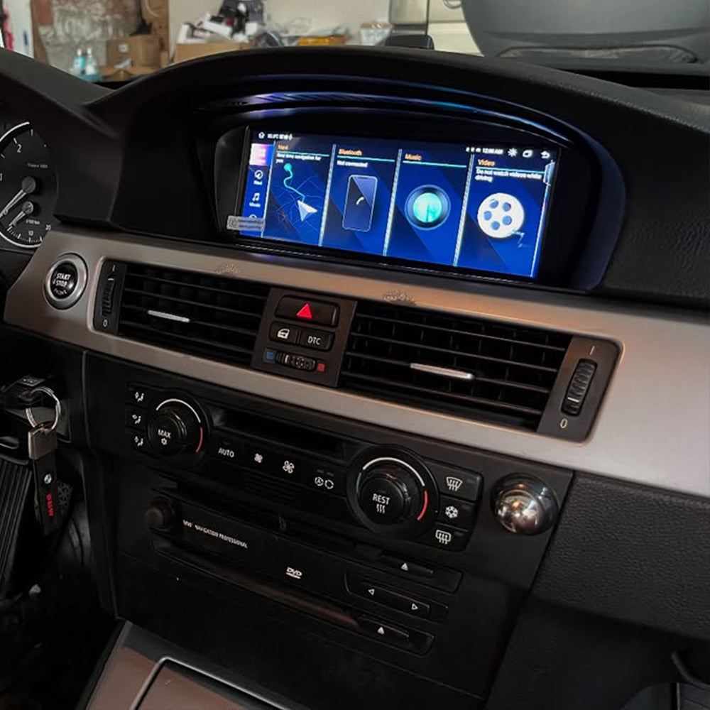Car Multimedia Player for BMW 3 series E90 5 series E60/E61 6 series E63/E64 Android 13 Navigtion Head Unit Gps Radio 8.8inch Touch Screen Wireless CarPlay Android Auto