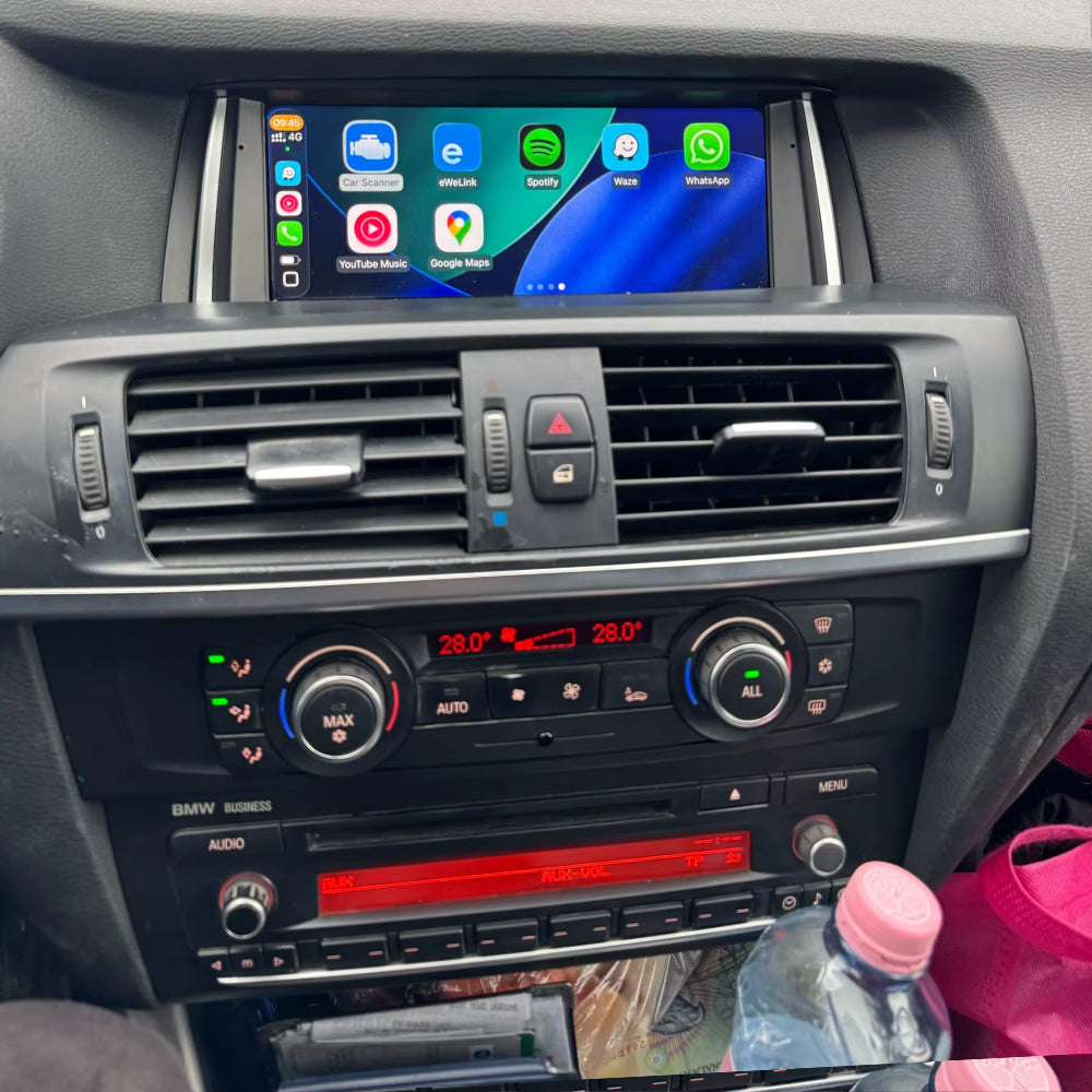 8.8 inch 1920 * 720 Car Stereo for BMW X3 F25 CIC NBT Carplay Android Auto Radio Upgrade Touch Screen DSP Linux System 2011-2016 Bluetooth