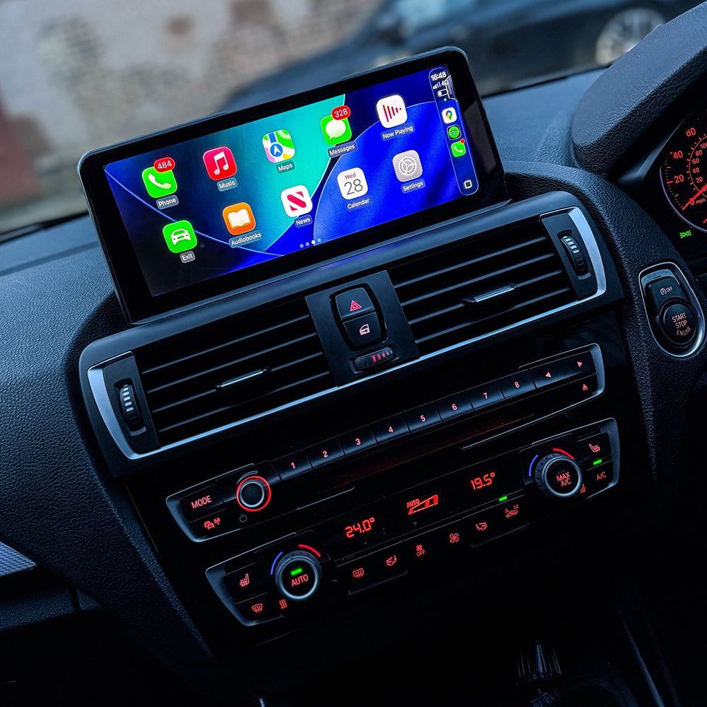 10.25" 1920*720 Car Replacement Radio Display Android 15 for BMW 1 2 series F20 F21 F22 NBT 2013-2017,Wireless CarPlay Android Auto