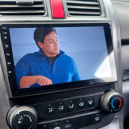 Android 16 Car Radio for Honda CRV 2006-2011 Touch Screen Stereo with Carplay Android Auto Bluetooth WiFi GPS Navigation FM Radio Multimedia Player Head Units Split Screen WiFi SWC