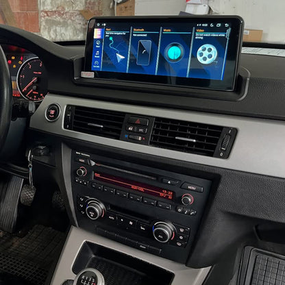 Android Navigation Unit For BMW 3 Series E90 E91 E92 E93 Orginal Without Sreen Stereo Upgrade with Apple CarPlay Android Auto 10.25inch Touch Screen Head Unit AUtoradio
