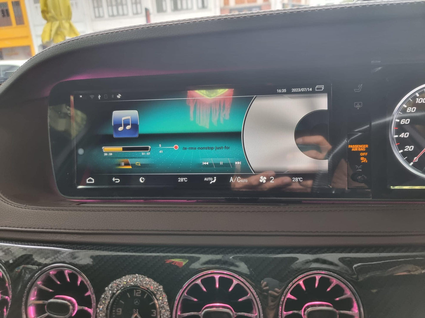 Winrover Car Video Interface Box For Mercedes Benz NTG 5.0 5.1 W222 Maybach Wireless CarPlay Apple Android Auto Siri 2015-2018 CarPlay AI Box