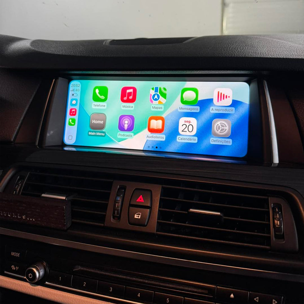 10.25" Wireless CarPlay Android Auto Car Radio Multimedia Player Linux Display Screen For BMW 5 Series F10 F11 2009-2016 CIC NBT