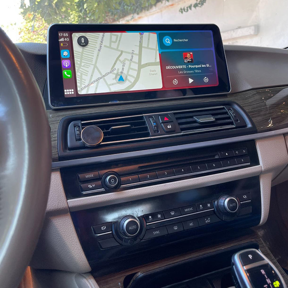 12.3inch Android Touchscreen Android 16 For BMW 5 Series 520i F10 F11 (2010-2014) CIC NBT Multimedia Radio GPS Navi Audio Carplay