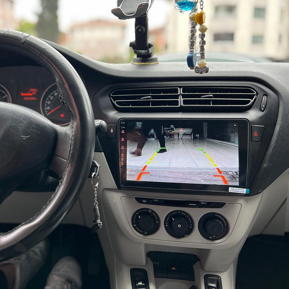 For Peugeot 301 for Citroen C-Elysee 2014-2018 Android 13 Stereo IPS Touch Screen Build in Wireless carplay Android Auto Bluetooth GPS Navigation