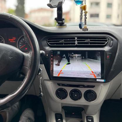 For Peugeot 301 for Citroen C-Elysee 2014-2018 Android 13 Stereo IPS Touch Screen Build in Wireless carplay Android Auto Bluetooth GPS Navigation