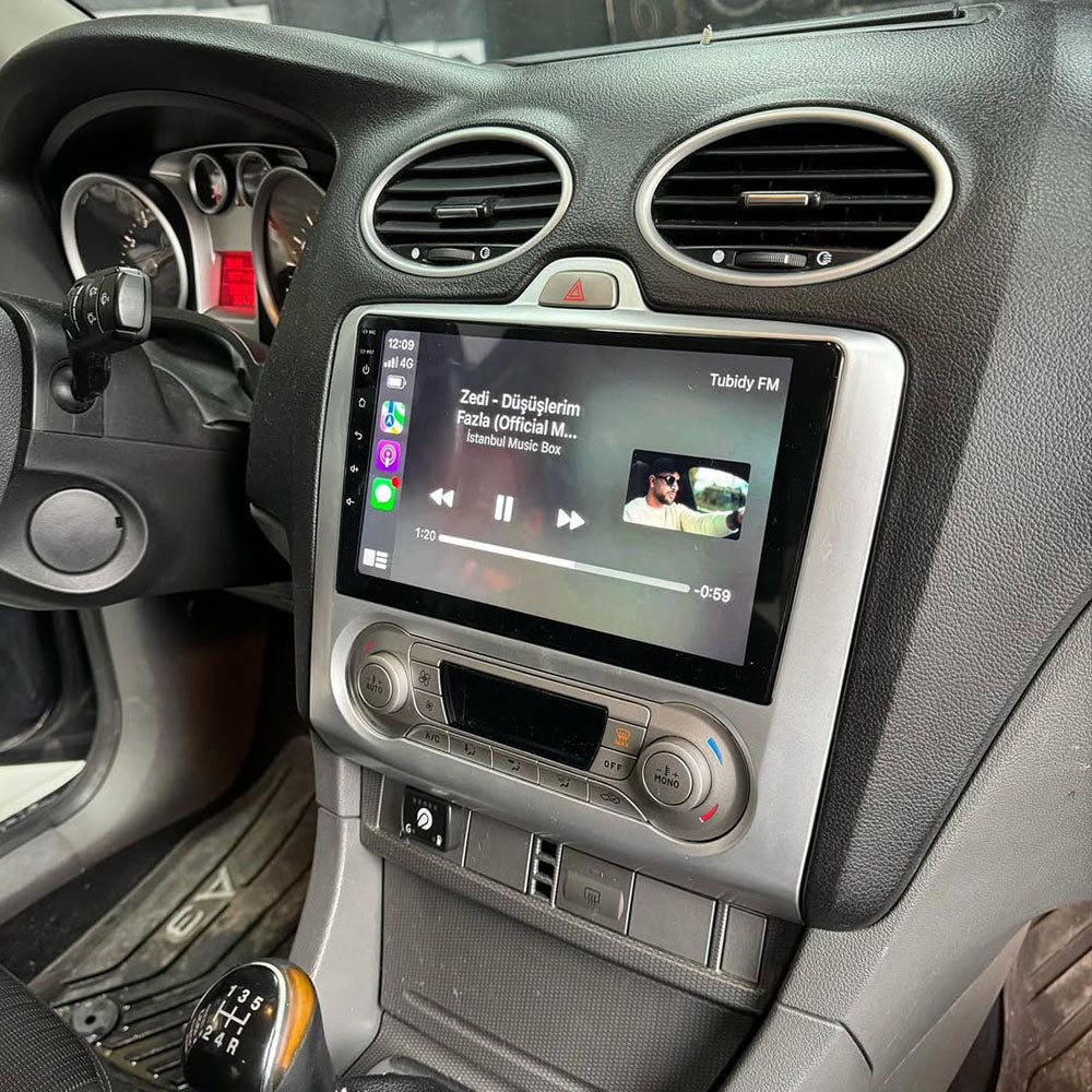 Car Radio Android Screen Ford FOCUS II MK2 MONDEO Car Stereo Multimedia Player Navigation Upgrade Wireless CarPlay Android Auto
