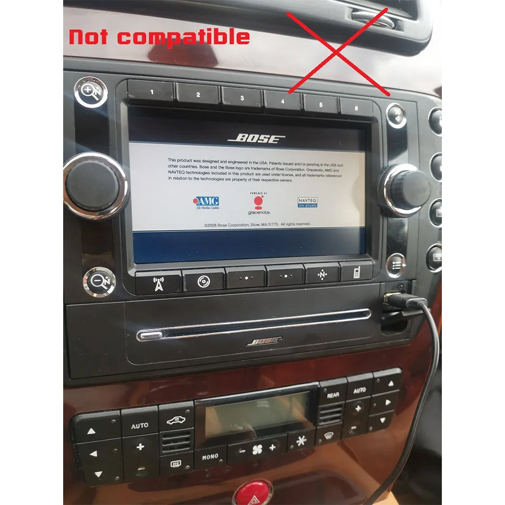 For Maserati Quattroporte 2009-2012 Aftermarket Radio Upgrade with Carplay Android Auto