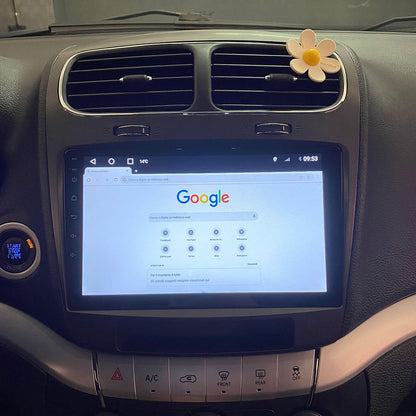 Android 16 9 Inch Navigator for Fiat Freemont 2011-2015 Dodge Journey 2011 - 2018 Car Radio Touch Screen Bluetooth Car Stereo Supports WiFi GPS USB Steering Wheel Control Bluetooth
