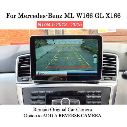 Qualcomm 8.4inch Android Display For Mercedes-Benz ML350 GL 2012-2016 Radio Stereo Upgrade Apple Carplay Fulltouch CarPlay GPS Navigation WIFI Bluetooth