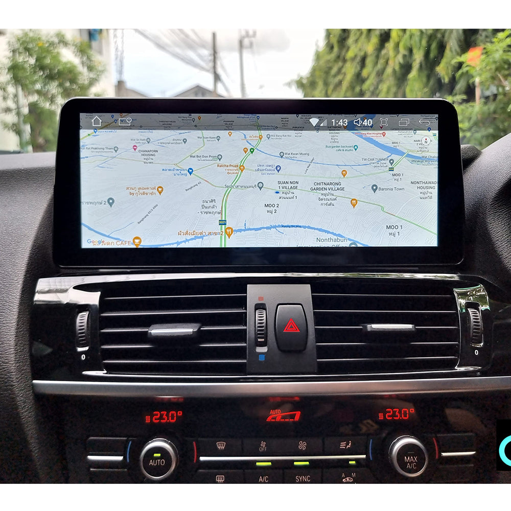 RHD 12.3" Qualcomm Android 16 Car Multimedia for BMW X3 F25 X4 F26 CIC NBT Auto Radio Stereo Video GPS CarPlay Screen 4G