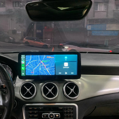 12.3 inch Wireless CarPlay Android Auto Multimedia Screen for Mercedes-Benz A W176 CLA C117 X177 G W463 GLA X156 NTG4.5 CarPlay