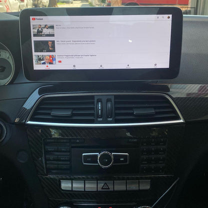Qualcomm CARPLAY ANDROID AUTO SCREEN 10.25" MERCEDES NTG4.5 C CLASS W204