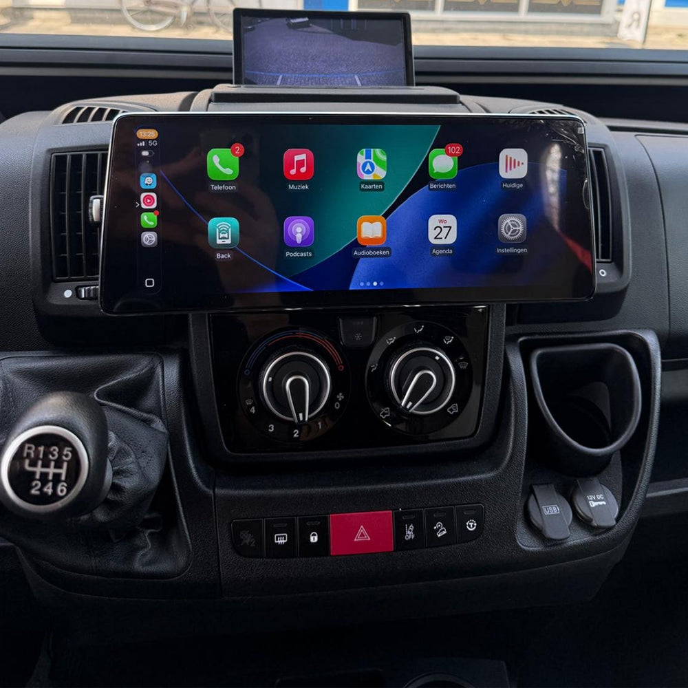 12.3 Android Car Radio For Fiat Ducato Citroen Jumper Peugeot Boxer 2005-2024 Auto Carplay Android Auto smart Car Systems Screen