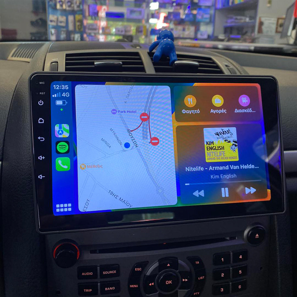 For Peugeot 407 2004-2010 Android 16 Autoradio Car Radio Stereo GPS Navigation 9 Inch Car-Play Bluetooth FM AM RDS DSP Steering Wheel Control Rear Camera, Support DAB+/DVR