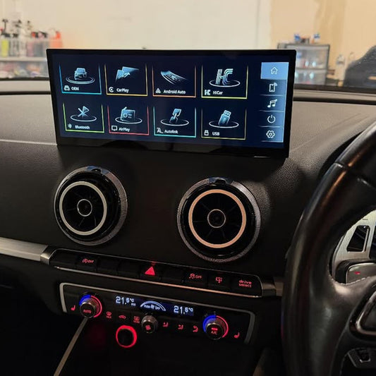 12.3 Inch Touch Display For Audi A3 S3 2014-2019 Multimedia Player Andriod Auto Link GPS Carplay Screen Car Play