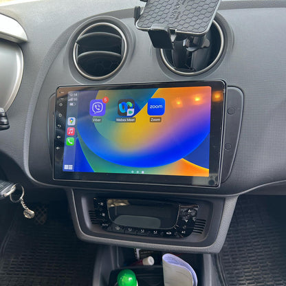 Android 16 Car Radio For Seat Ibiza 6j 2009 2010 2012 2013 MK4 FR GPS Navigation Touch Screen Audio Multimedia Player WIFI CarPlay Android Auto
