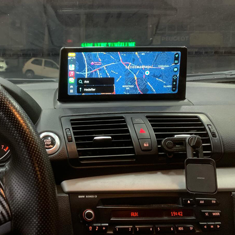Car Gps Navigation For BMW 1 Series E81 E82 E87 E88 (2005 – 2012) Original without screen ANDROID 13 Multimedia Android System 10.25″ Aftermarket Stereo Radio Upgrade CarPlay Android Auto 
