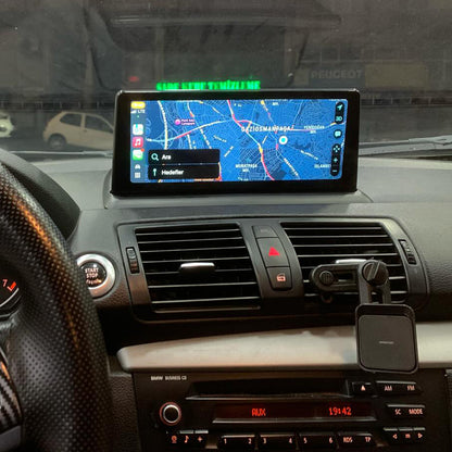 Car Gps Navigation For BMW 1 Series E81 E82 E87 E88 (2005 – 2012) Original without screen ANDROID 13 Multimedia Android System 10.25″ Aftermarket Stereo Radio Upgrade CarPlay Android Auto 