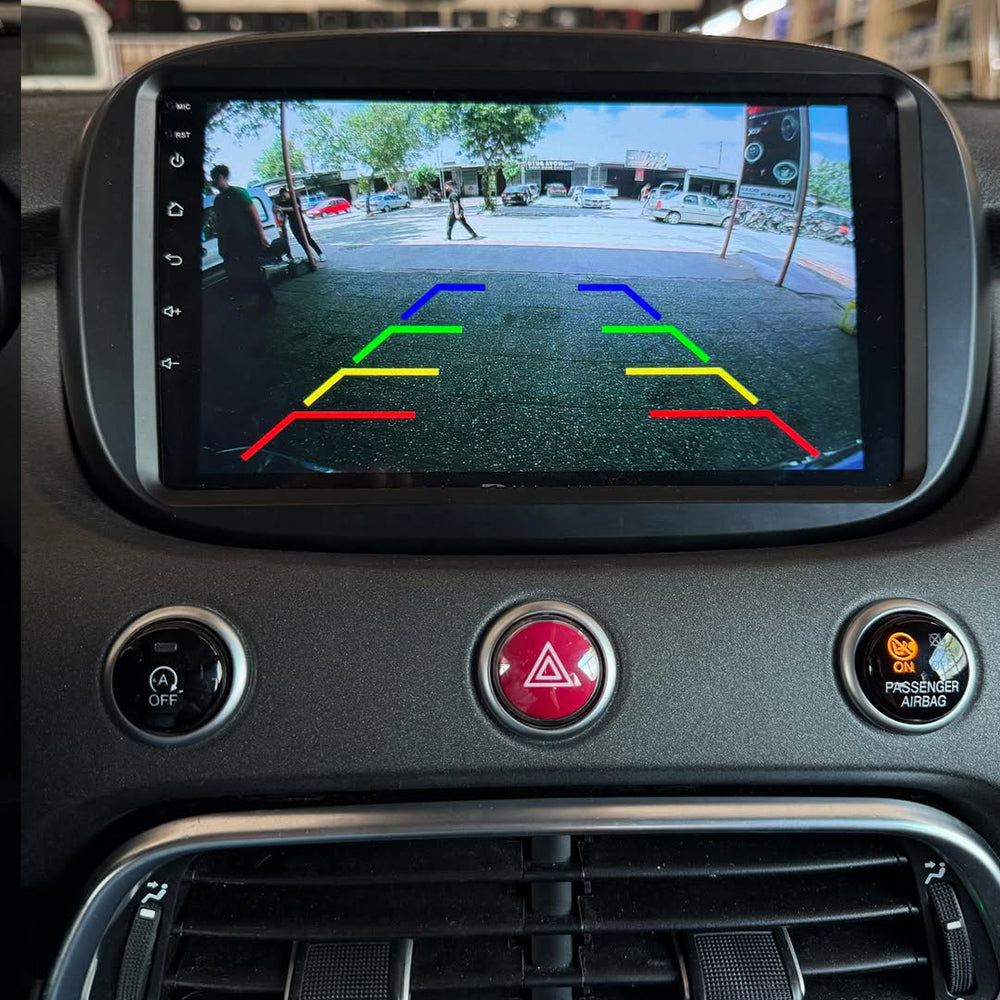 Android 16 Car Radio Head Unit for Fiat 500X 2014-2019 9 Inch Touch Screen GPS Carplay Android Auto Bluetooth Steering Wheel Control 4G WiFi FM AM RDS DSP