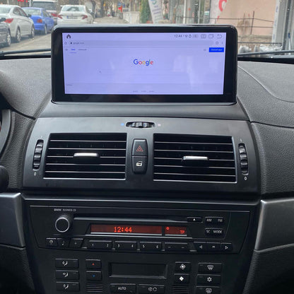 10.25" Wireless CarPlay Android Auto For BMW X3 E83 2003-2010 Without Oirginal Car System Multimedia Head Unit Touch Screen Android 15