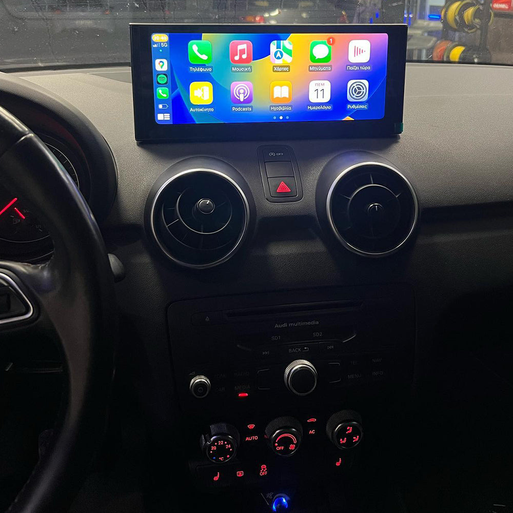 Car Multimedia Player For Audi A1 Car Tablet Gps Radio Stereo Android Sytstem Navigatore Wireless CarPlay Android Auto