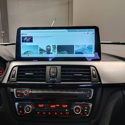 Android Navigation Unit For BMW 3/4 Series F30 F31 F32 F33 F34 F36 NBT Carplay Android Auto 12.3 INCH Touch Screen Multimedia Display Upgrade