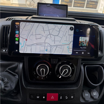 12.3 Android Car Radio For Fiat Ducato Citroen Jumper Peugeot Boxer 2005-2024 Auto Carplay Android Auto smart Car Systems Screen