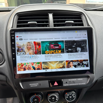 Car Multimedia Android For Mitsubishi ASX 2009-2017 Apple CarPlay and Android Auto Plug and Plug Head Unit Upgrade Kit