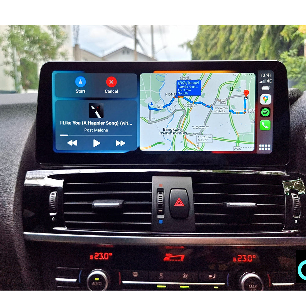 RHD 12.3" Qualcomm Android 16 Car Multimedia for BMW X3 F25 X4 F26 CIC NBT Auto Radio Stereo Video GPS CarPlay Screen 4G