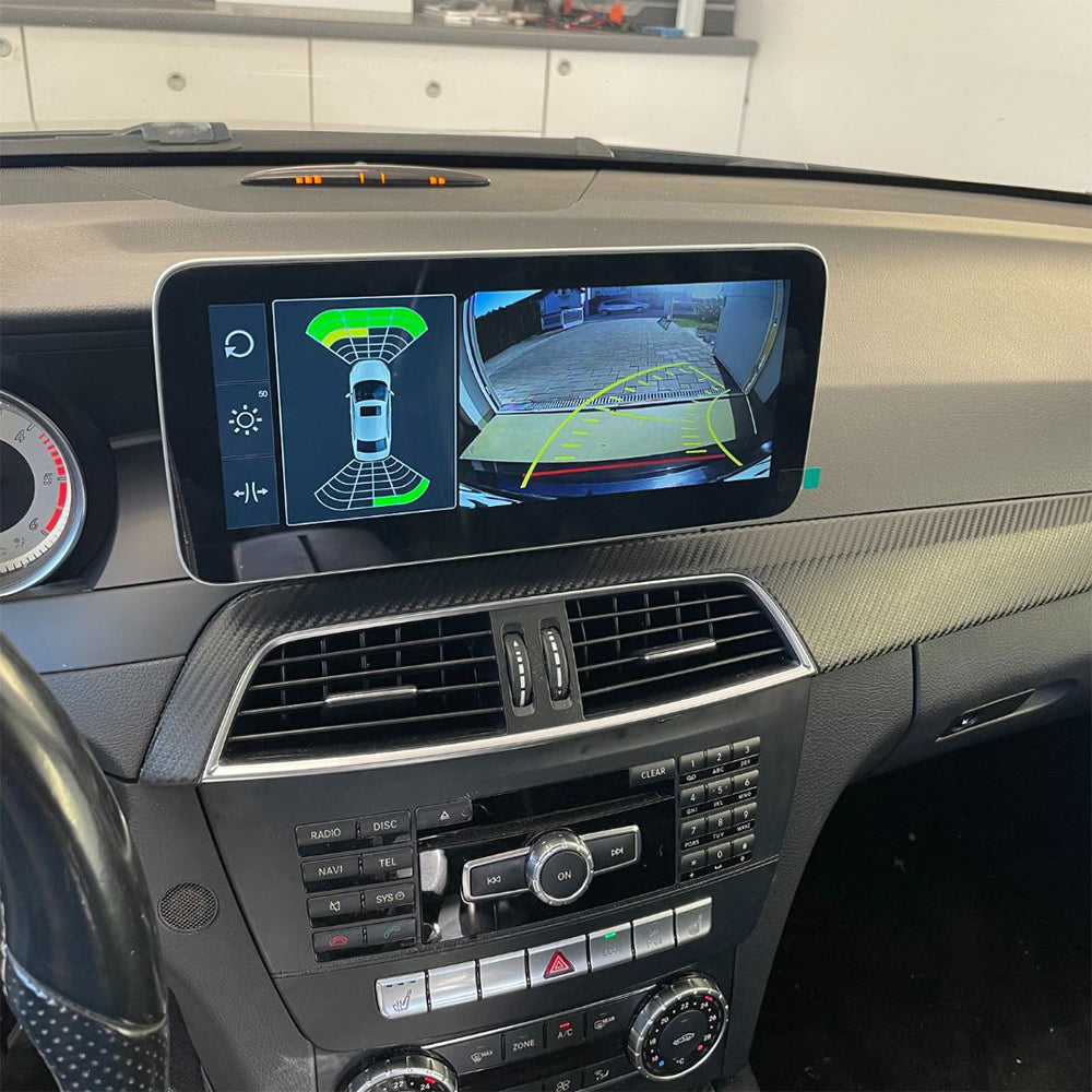 Qualcomm CARPLAY ANDROID AUTO SCREEN 10.25" MERCEDES NTG4.5 C CLASS W204