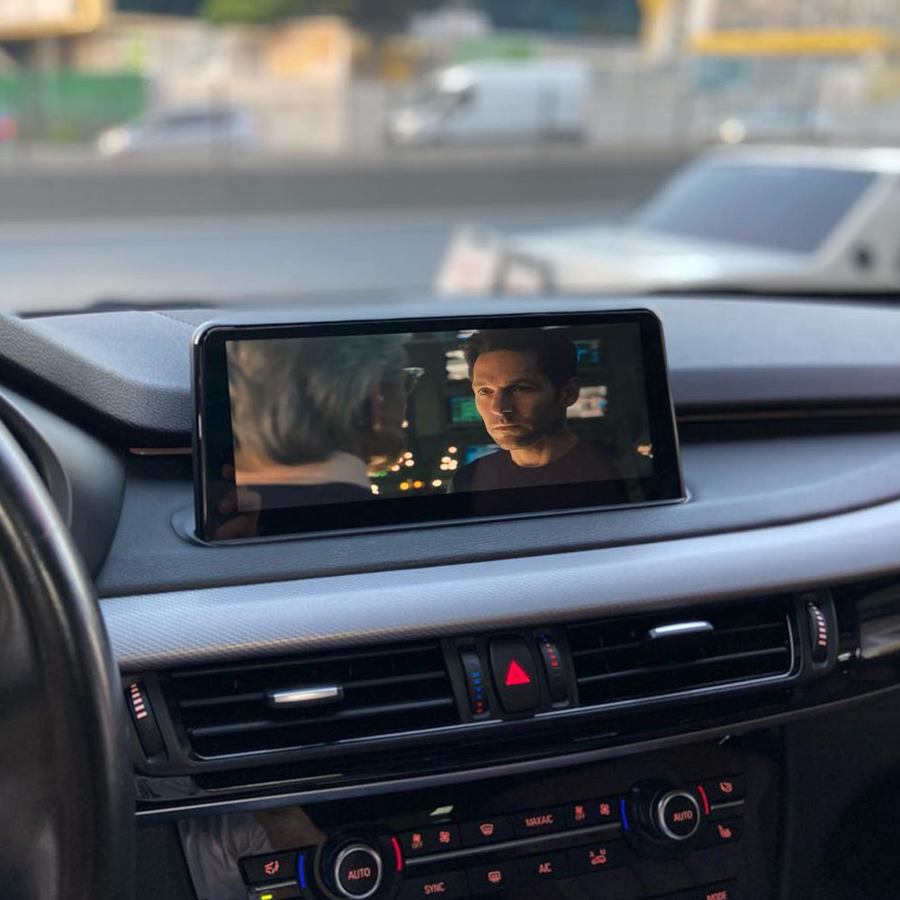 For BMW X5 / X6 F15 / F16 (2014 – 2019) OEM-FIT 10.25″ HD Touch-Screen Android Navigation System GPS BT Wifi CarPlay Android Auto
