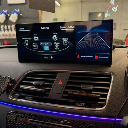 12.3" Linux Screen Multimedia For Audi Q3 2013-2018 Wireless CarPlay Android Auto Airplay Car Radio Player