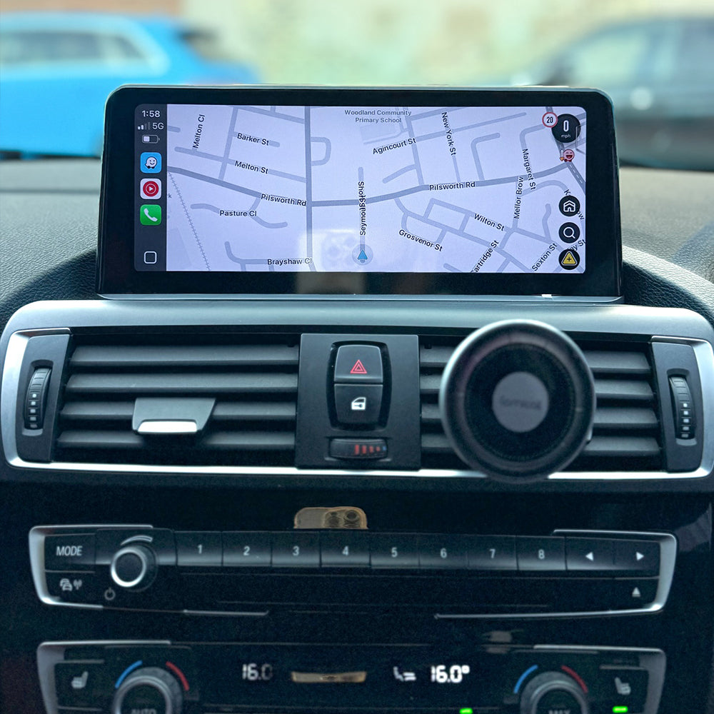 10.25" 1920*720 Car Replacement Radio Display Android 15 for BMW 1 2 series F20 F21 F22 NBT 2013-2017,Wireless CarPlay Android Auto