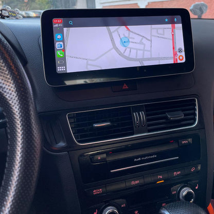 Autoradio GPS For Audi Q5 SQ5 2008-2017 Multimedia 10.25 inch TOUCHSCREEN Android GPS Navigation CarPlay + BUILT-IN WIRELESS CARPLAY & ANDROID AUTO