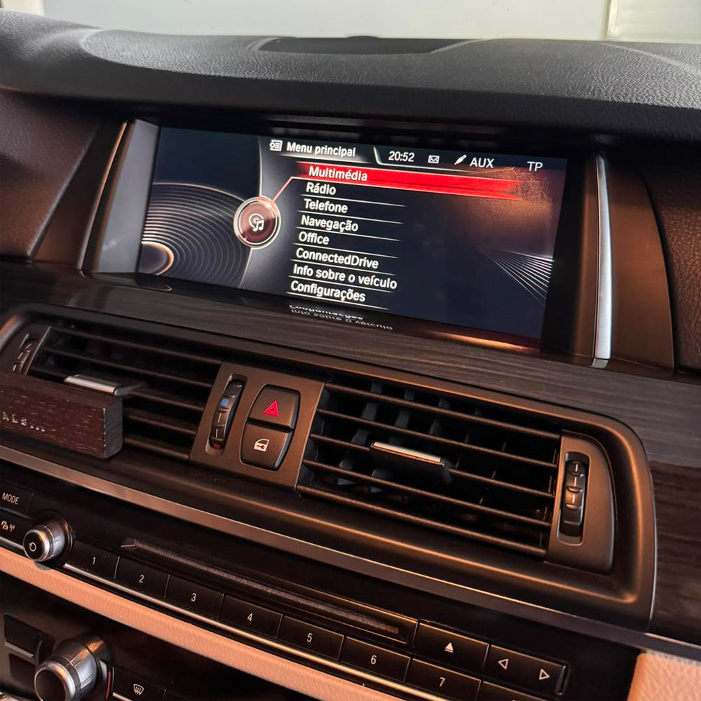 10.25" Wireless CarPlay Android Auto Car Radio Multimedia Player Linux Display Screen For BMW 5 Series F10 F11 2009-2016 CIC NBT