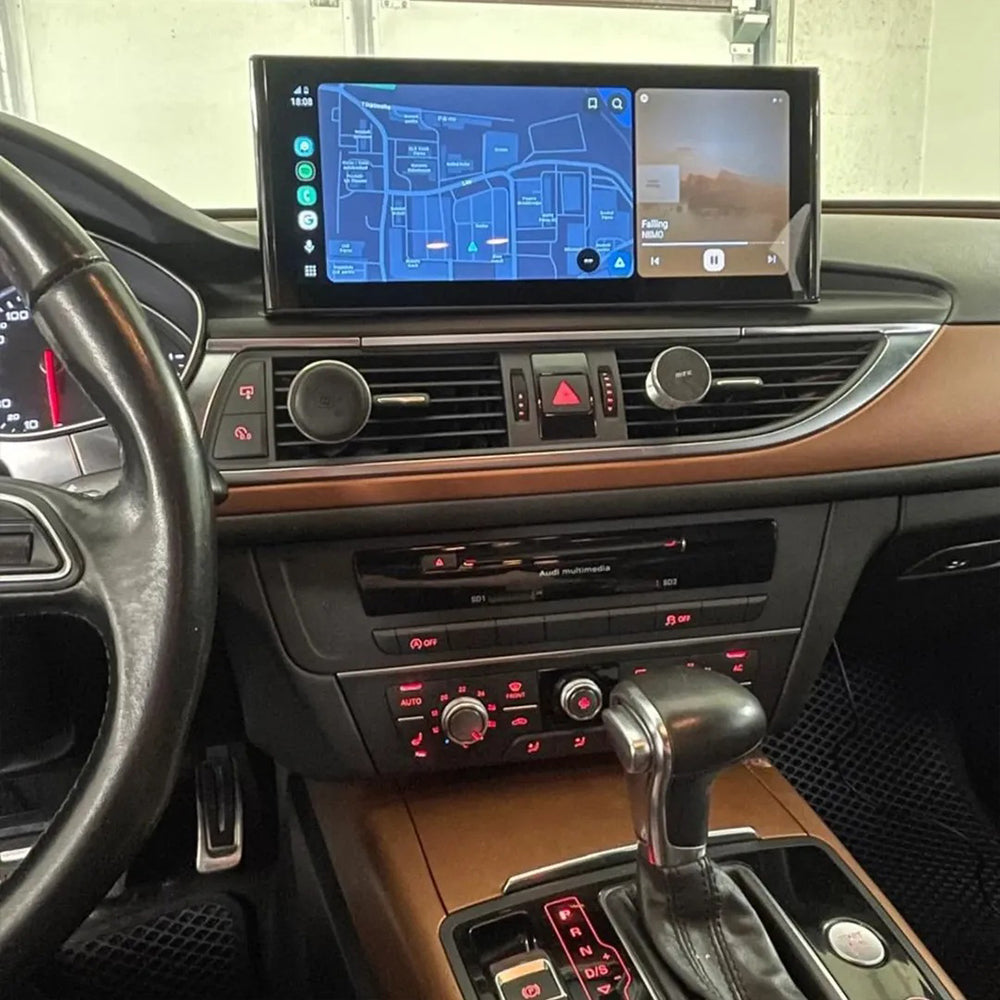 Android 16 Android Auto/Auto CarPlay for Audi A6 (C7) A7(C7)  2012-2018 MMI stereo GPS autoradio Radio odtwarzacz multimedialny samochodowy google WIFI 4G DSP